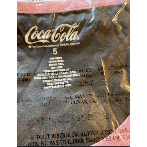 Coca-Cola Torrid Plus 5 Gray Logo Pink Flamingo Enjoy Coke Graphic Tank Top - Picture 6 of 6